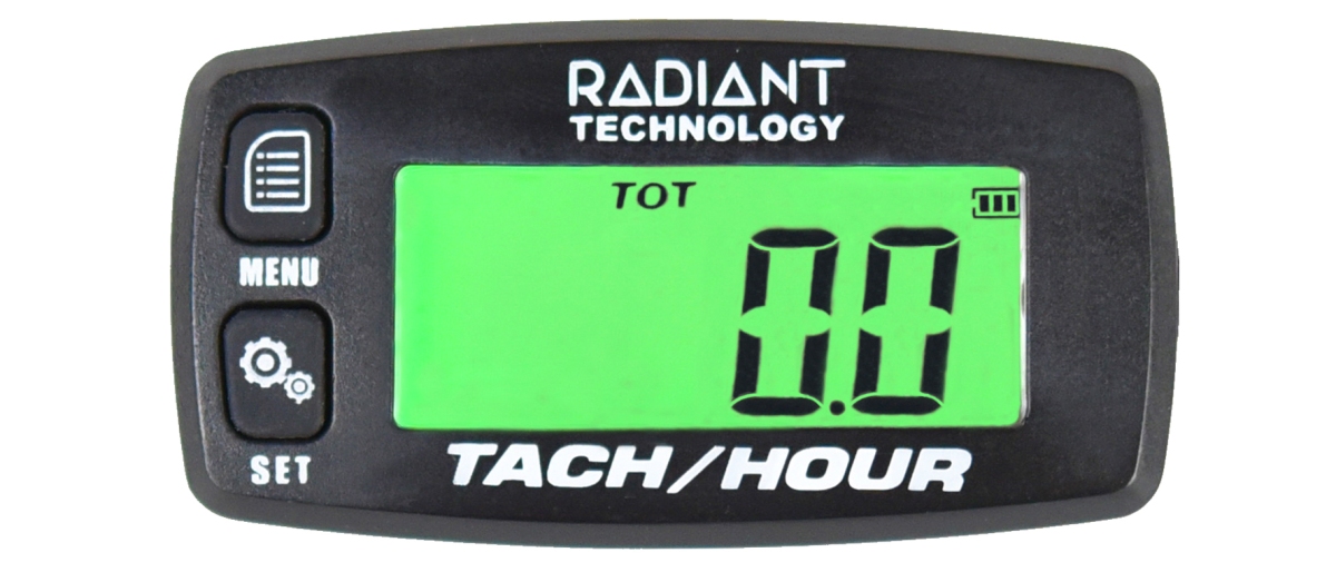Radiant Tach Green Background
